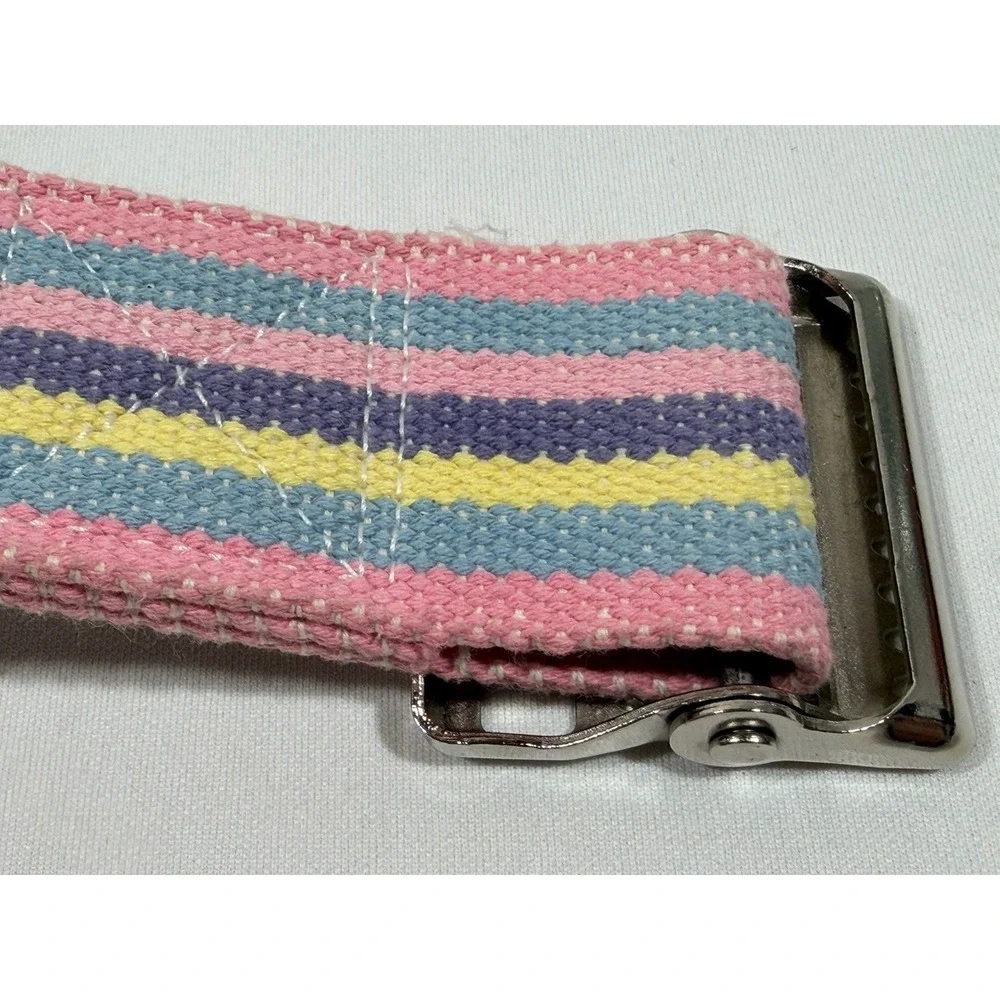 Cow Cow Transfer Gait Belt 54 Inch Pastel Cotton Medical Assist Belt